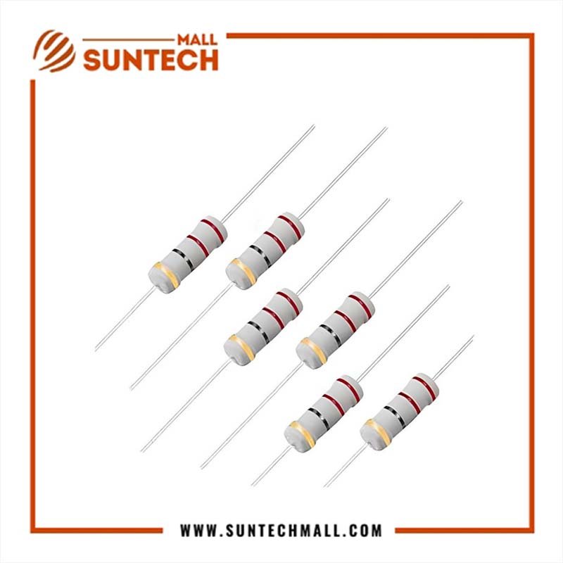 10 Ohm 2W 5% Carbon Film Fixed Resistor