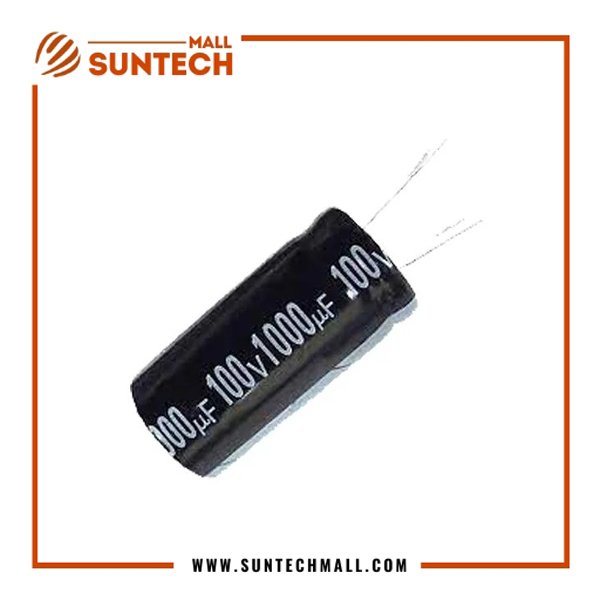 100V 1000uF aluminum electrolytic capacitor