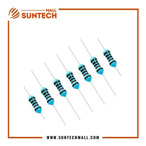 15 Ohm 1/4W 1% Carbon Film Fixed Resistor