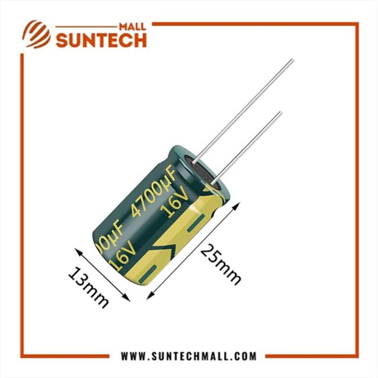 16V 4700uF aluminum electrolytic capacitor