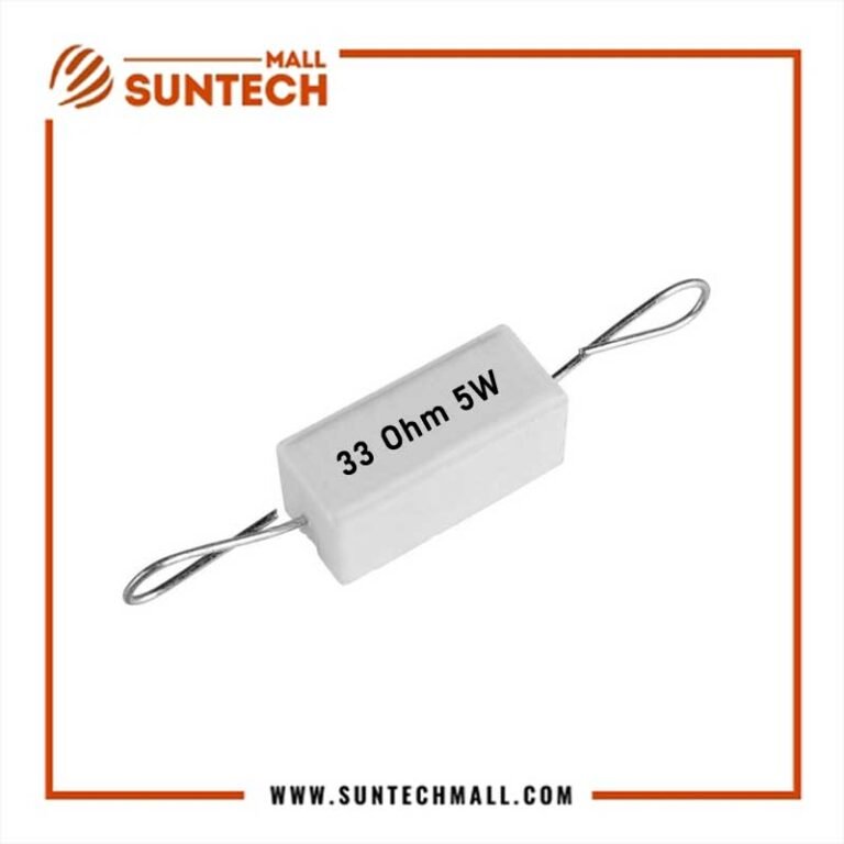 33 Ohm 5W 5% Fix Wirewound Cement Resistor