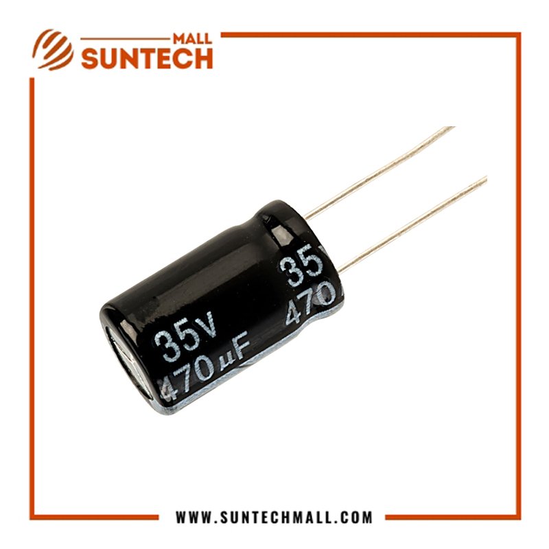 35V 470uF aluminum electrolytic capacitor