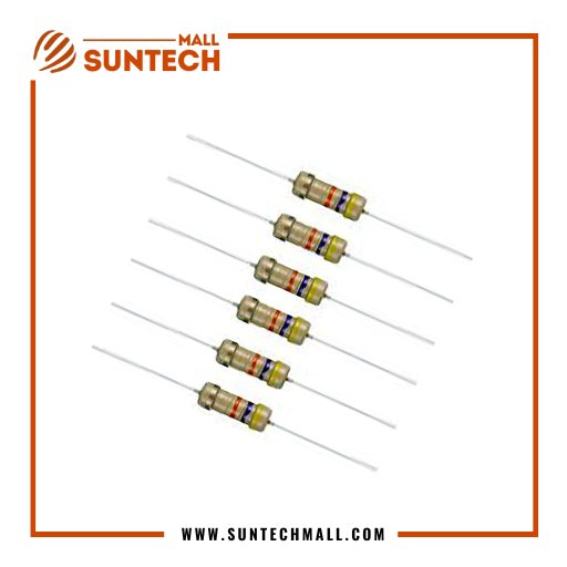 4.7K Ohm 1/2W 5% Carbon Film Fixed Resistor
