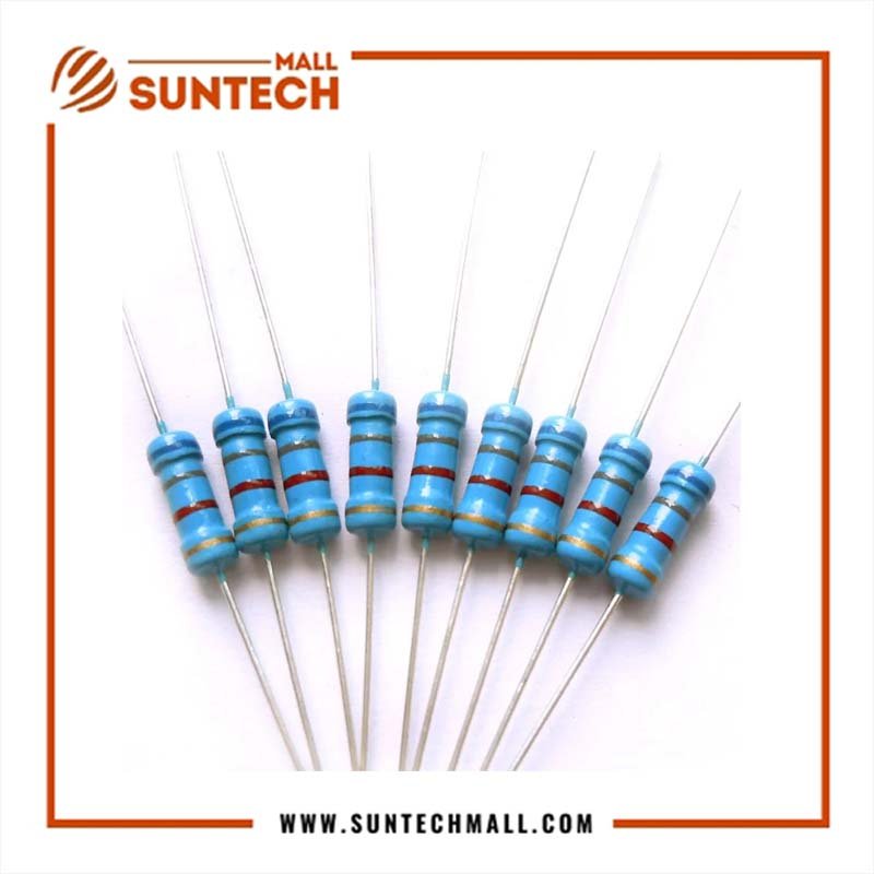 6.8 Ohm 1/2W 5% Carbon Film Fixed Resistor