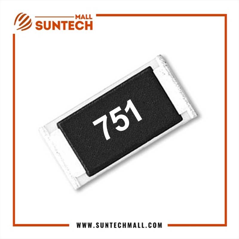 750 Ohm 0.25W 1206 3216 1% SMD Resistor