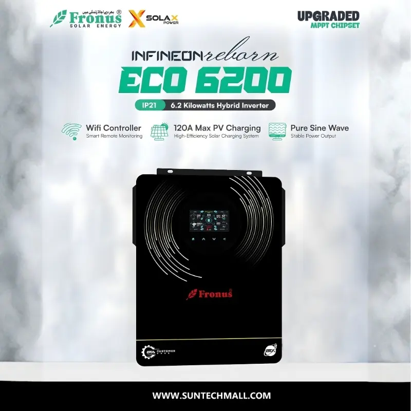 Fronus INFINEON Reborn ECO 6200 48V Hybrid Inverter