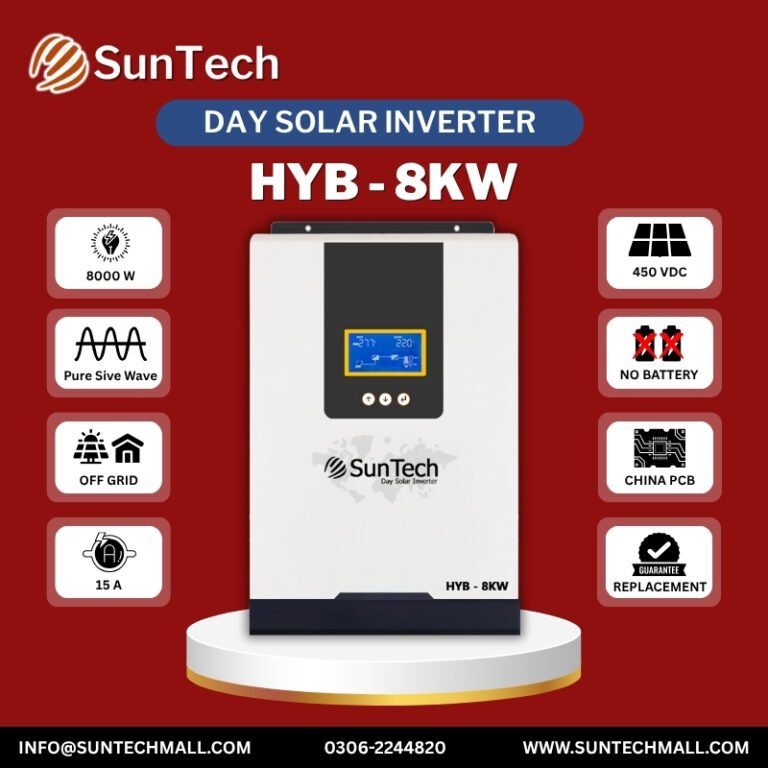 Suntech HYB-8KW Powerful Off-Grid Solar Inverter For All