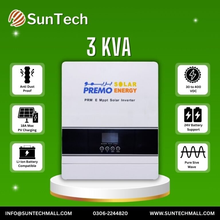 Premo Eco 3Kva Hybrid Solar Inverter Best and Reliable