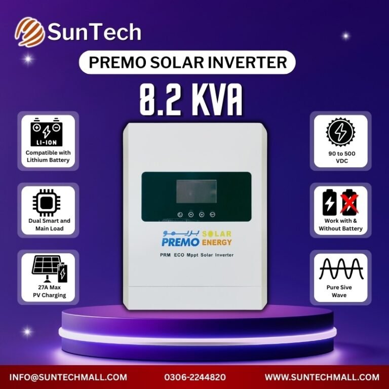 Premo Eco 8.2Kva Hybrid Solar Inverter Best and Reliable