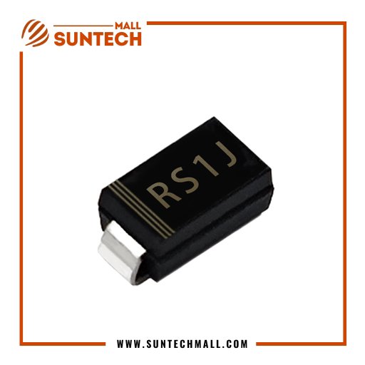 RS1J SMD FAST SWITCHING RECTIFIER DIODE DO-214AC