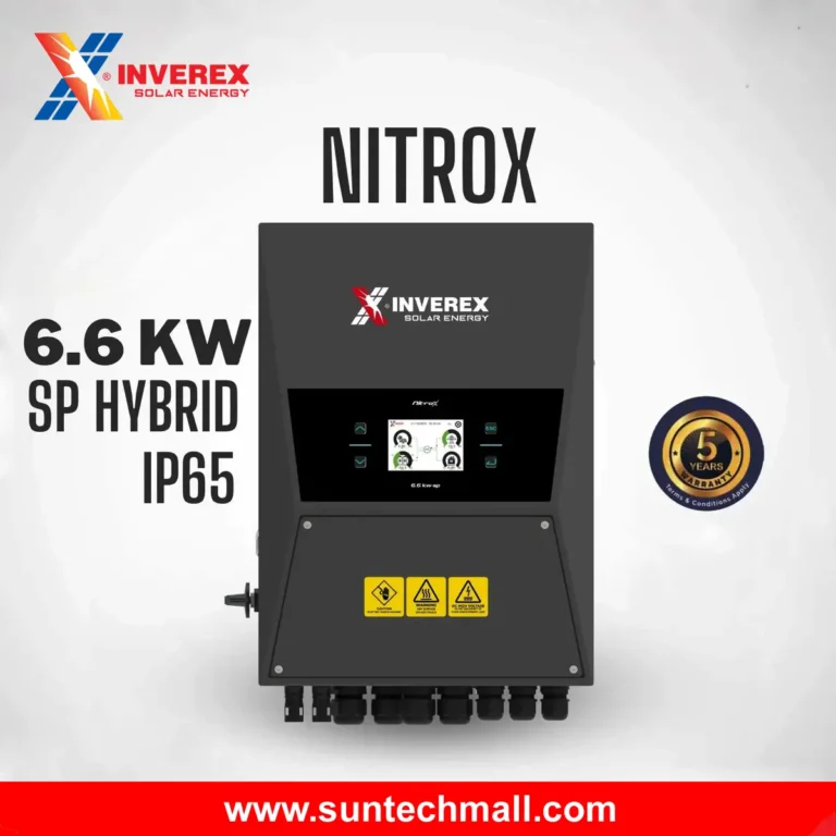 Inverex Nitrox 6.6KW – 48V Solar inverter (Single phase)